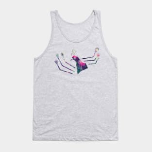 Peacock animal lover Tank Top